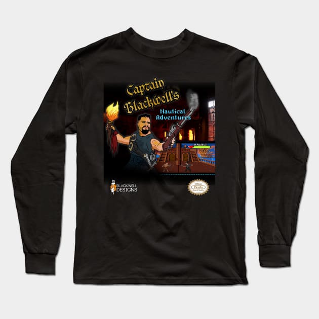 16 bit Long Sleeve T-Shirt by Blackwell designs 